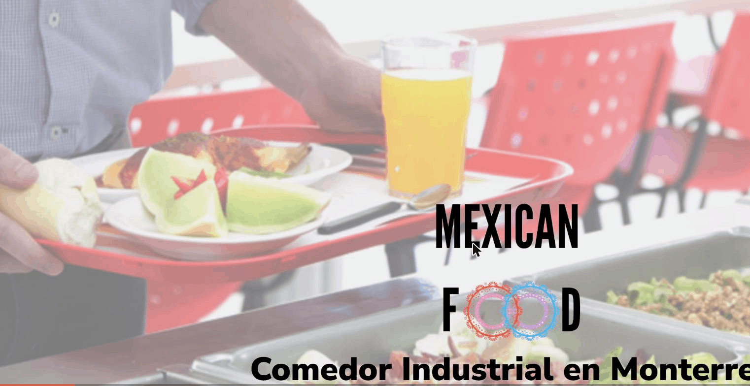 Mexican Foods — sitio antes del rediseño